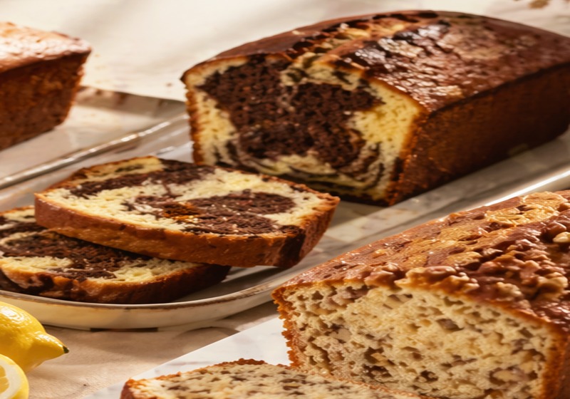 Panqué de chocolate